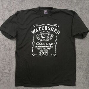 Country Music T-shirt Watershed Tour 2017 Size 2X Stapleton,Luke Bryan,Rucker